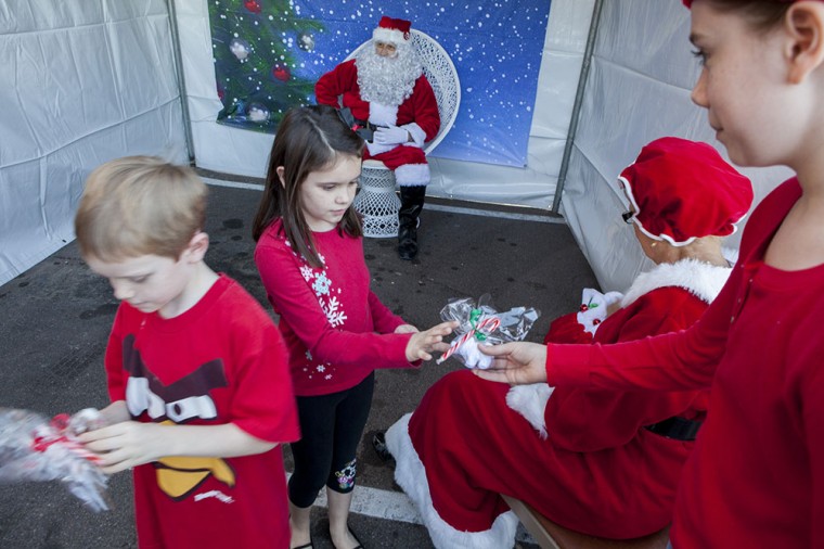 Santa's Back